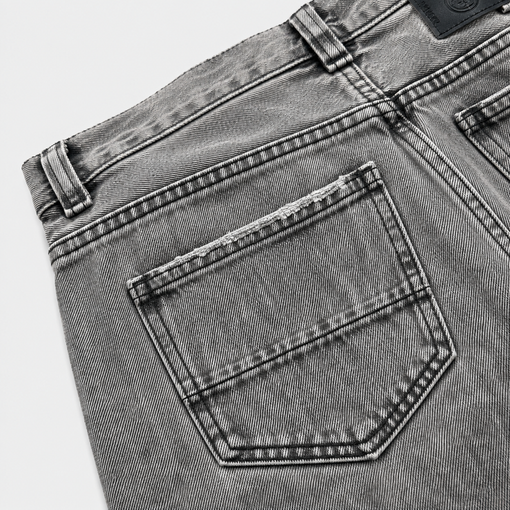 JEANS ROTO-FIT GRIS
