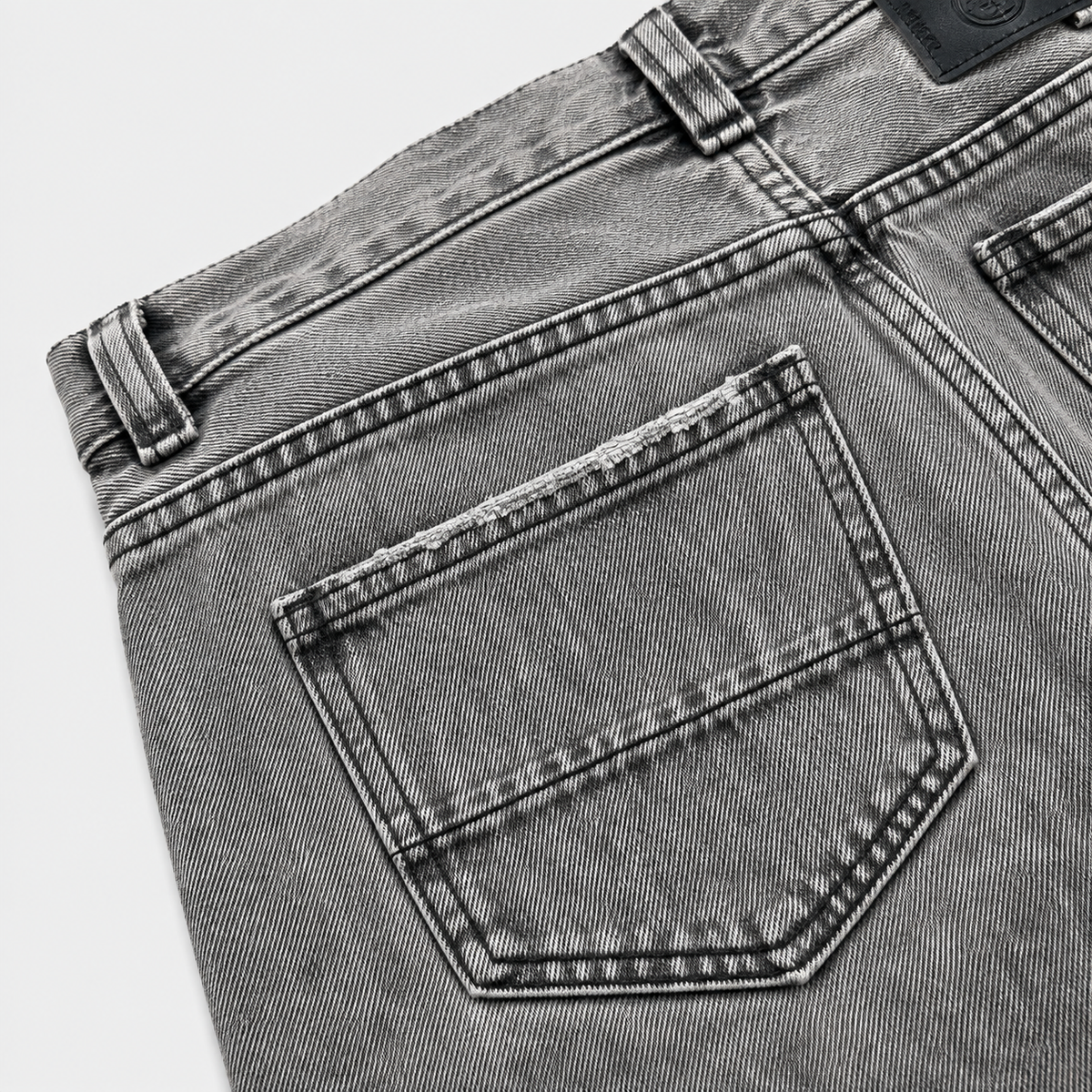JEANS ROTO-FIT GRIS