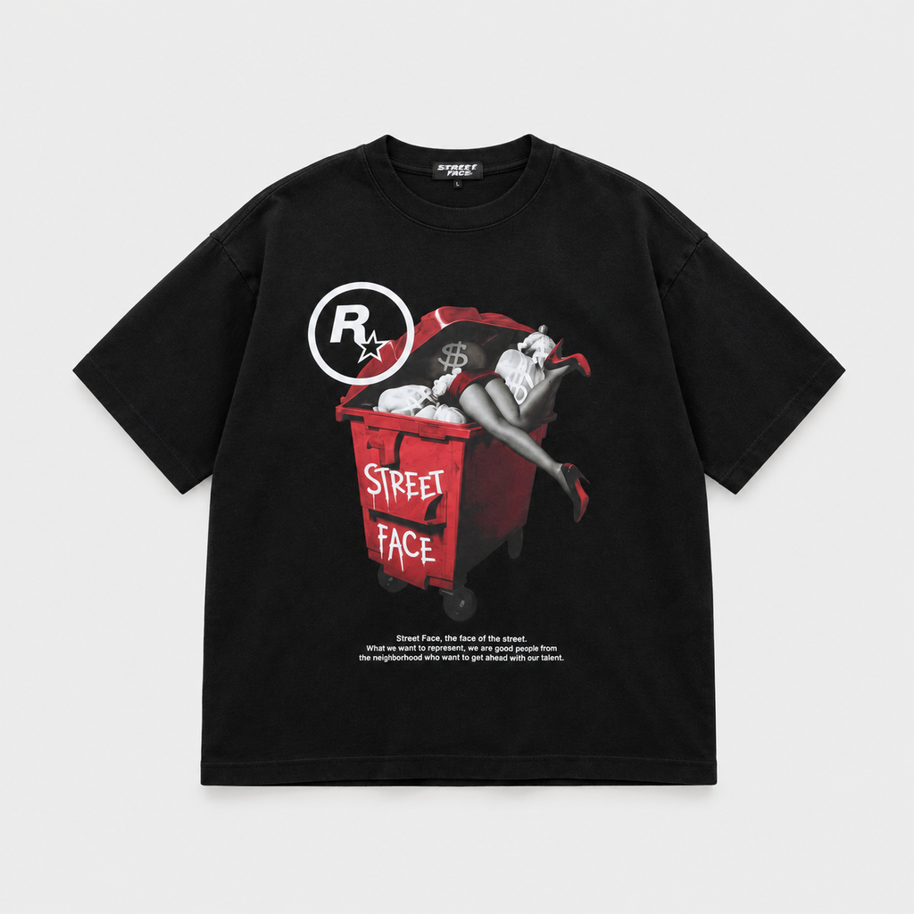 CAMISETA SF HEELS BLACK