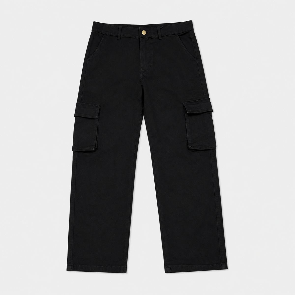JEANS CARGO-2 BLACK