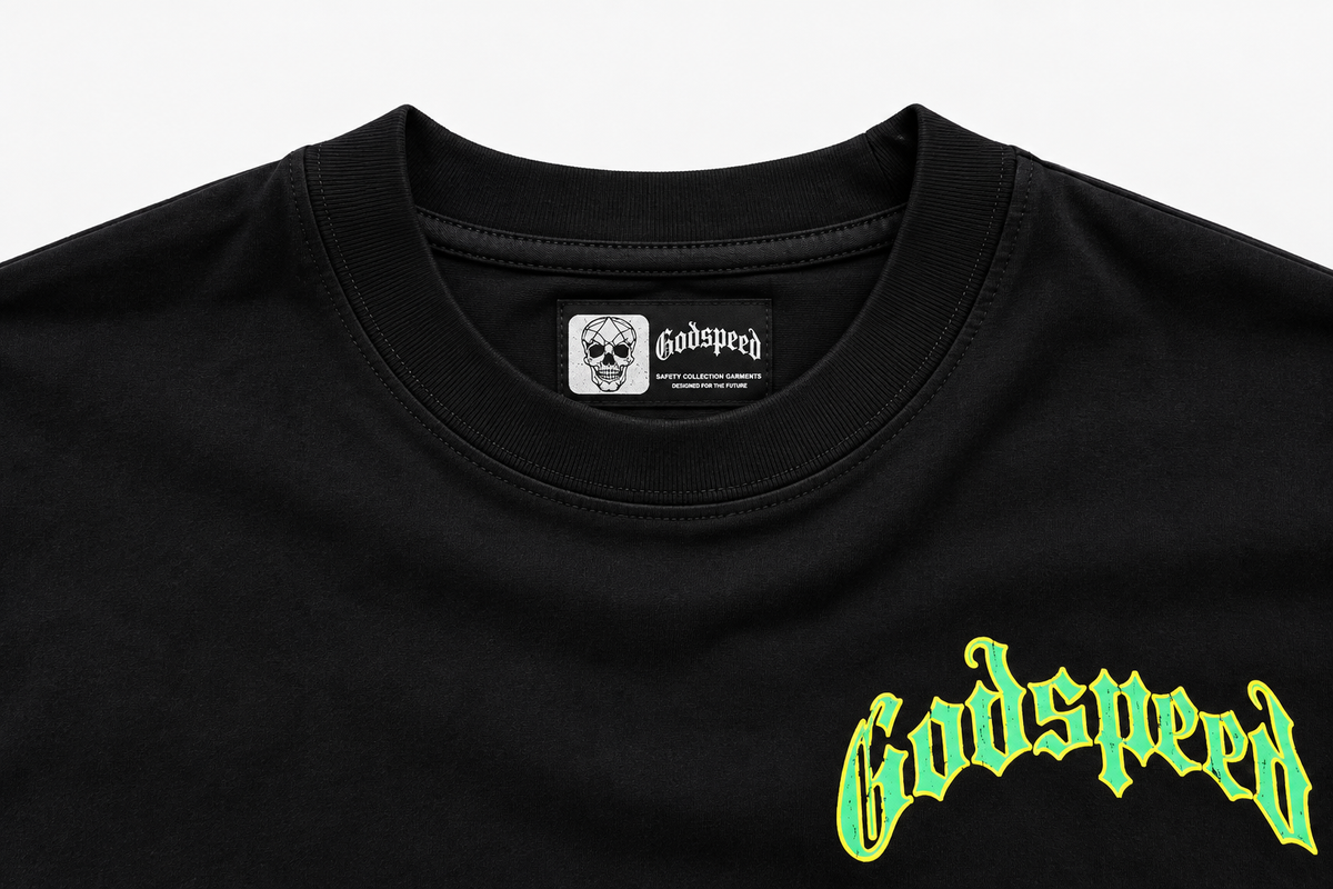 CAMISETA GODSPEED MASK BLACK