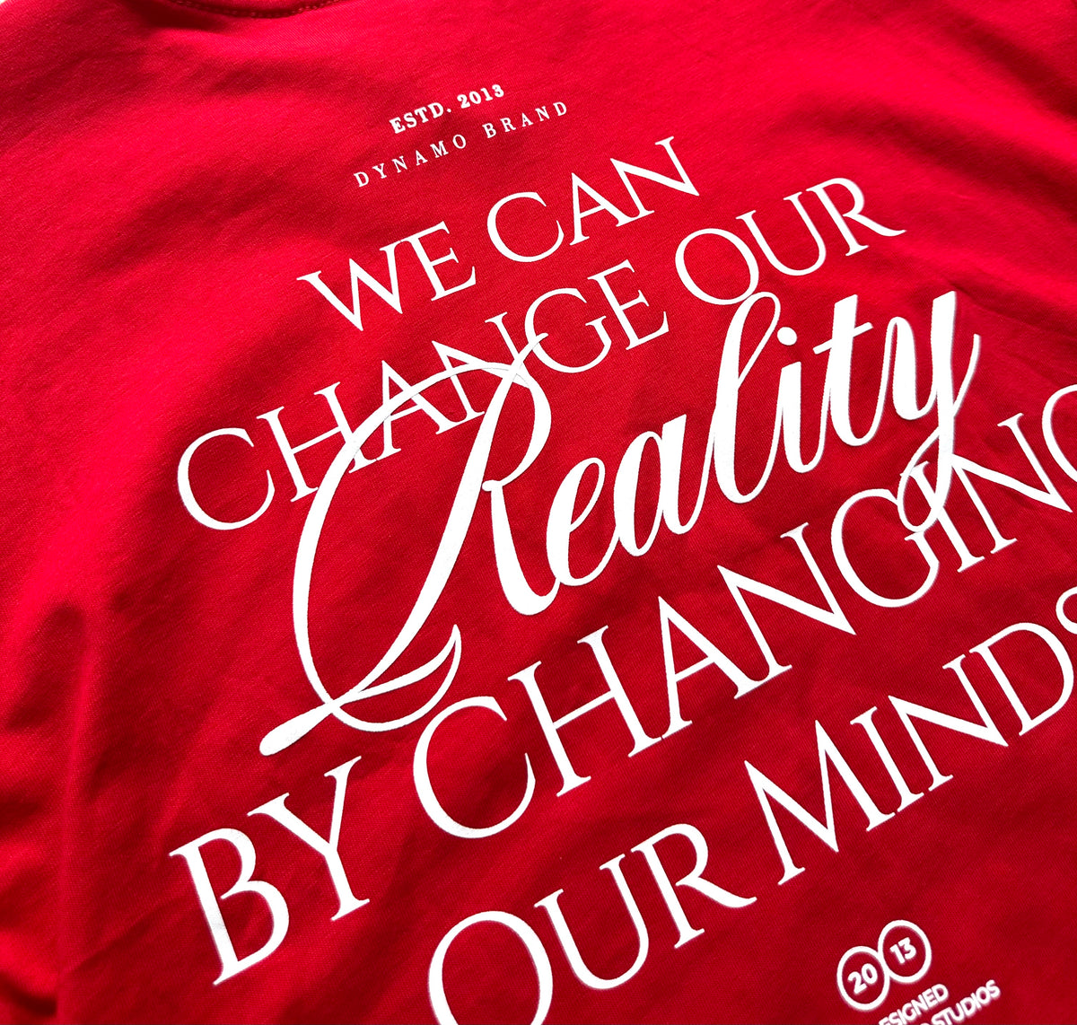 CAMISETA OVERSIZE RED REALITY