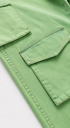 JEANS CARGO DNM VERDE