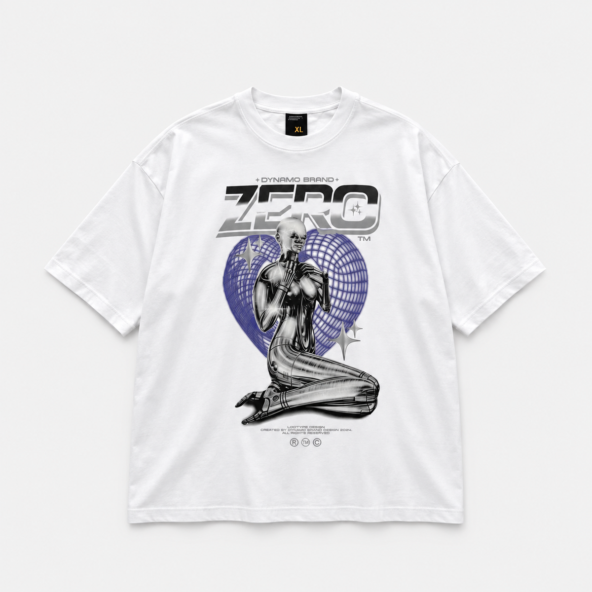 CAMISETA OVERSIZE ZERO WHITE