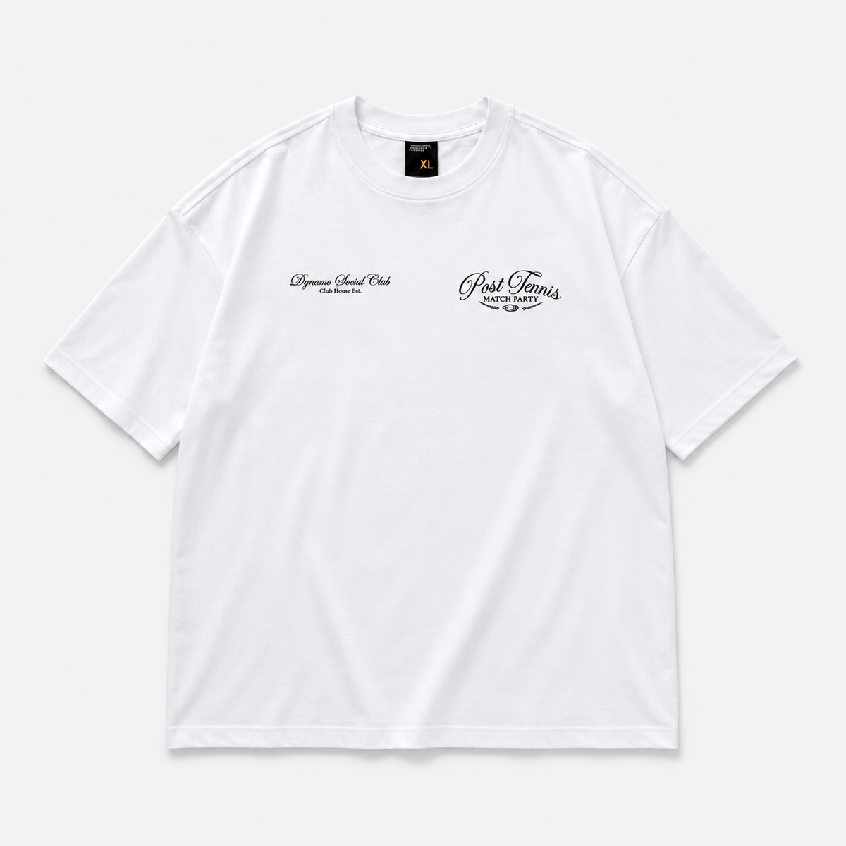 CAMISETA OVERSIZE BLANCO TENNIS