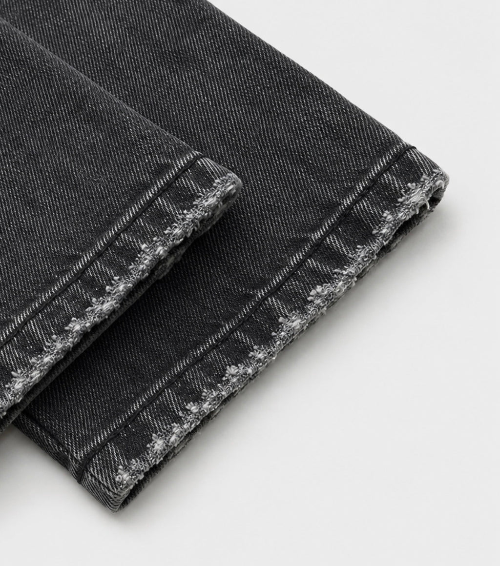 JEANS FIT GRIS OSCURO