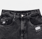 JORTS DENIM GREY DRSD