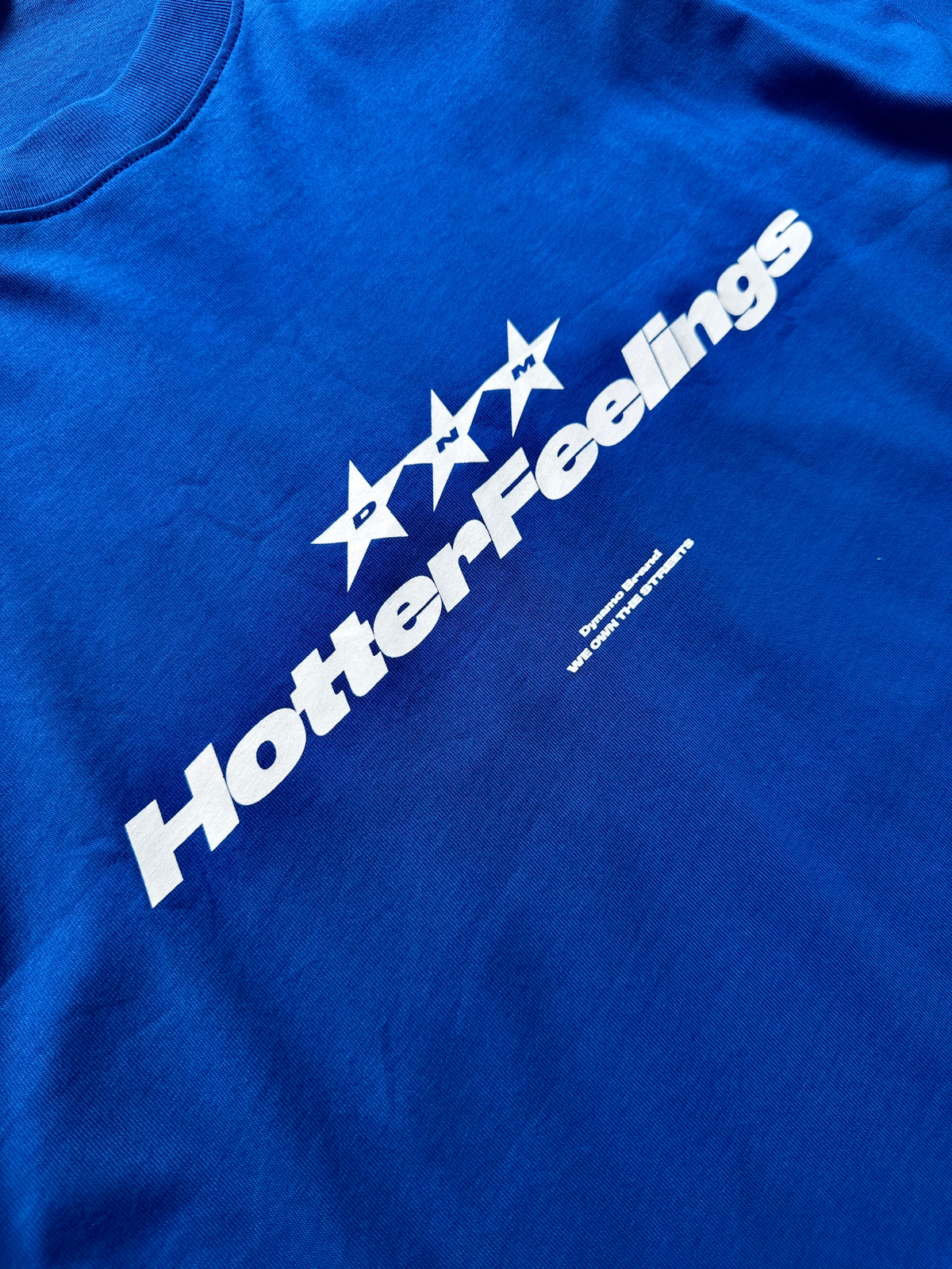 CAMISETA OVERSIZE BLUE HOTTER