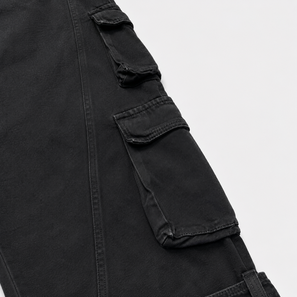 JEANS BAGGY CARGO NEGRO
