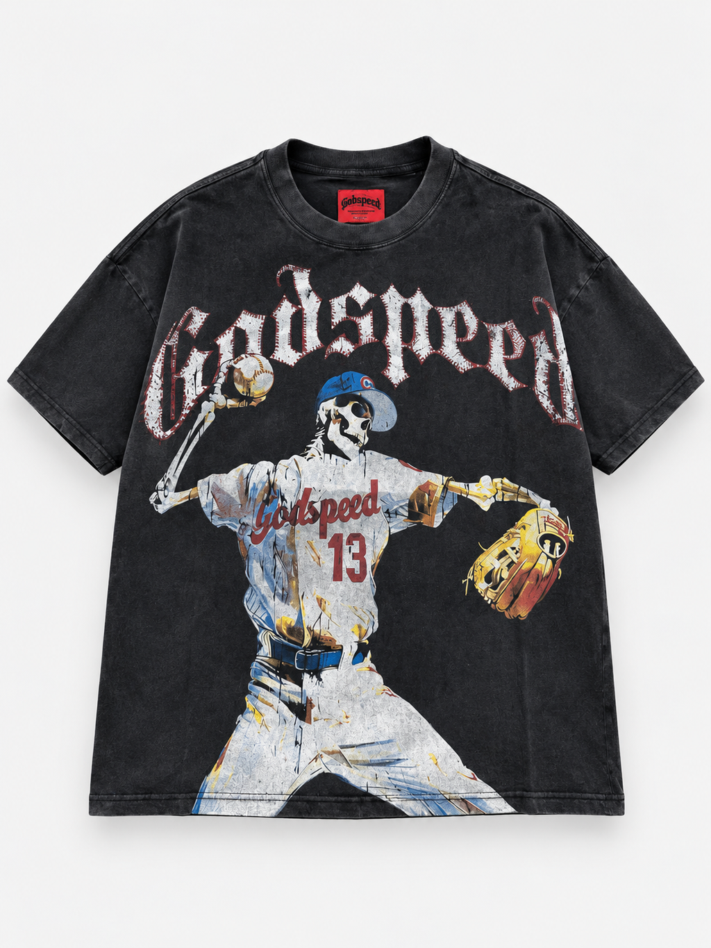 CAMISETA GODSPEED BASS GRAY