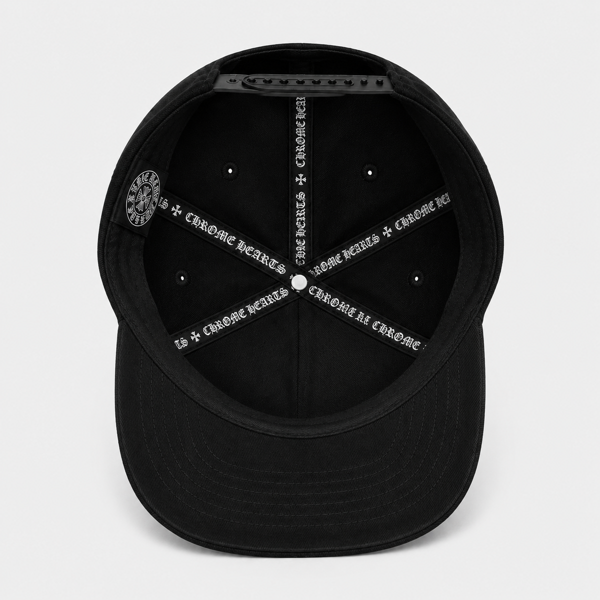 GORRA CHROME HEART NEGRO