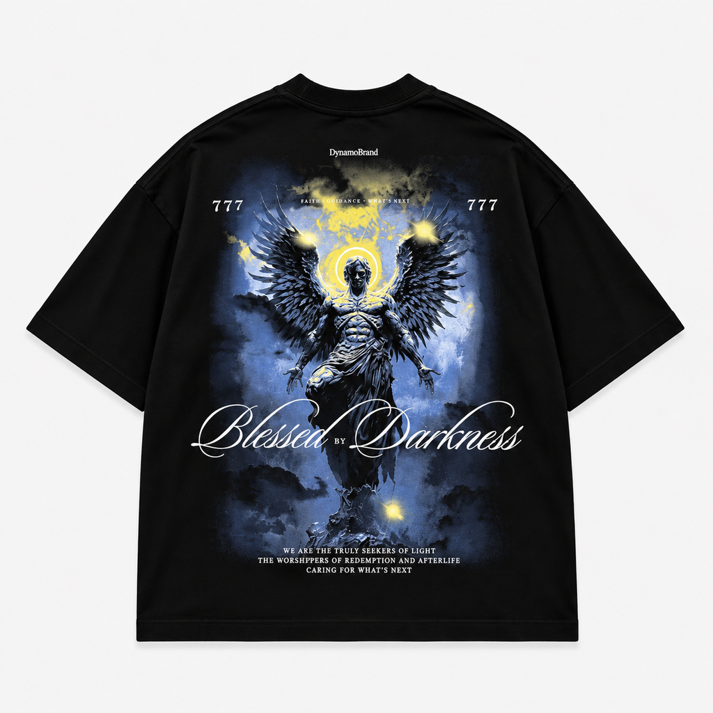 CAMISETA OVERSIZE 777 BLACK