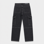 JEANS WASHED BLACK REGULAR