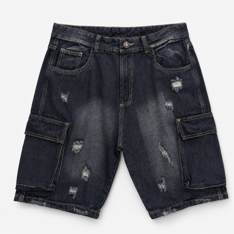 BERMUDA CARGO GRIS.C LAVADO