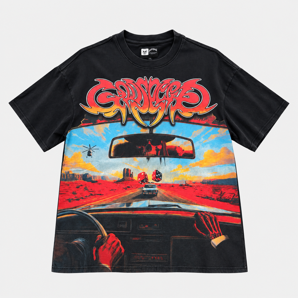 CAMISETA GODSPEED SKATE GRAY