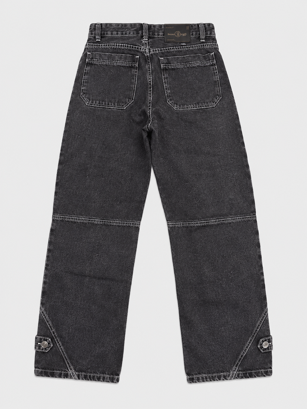 JEANS MAXI-BOLD GRIS