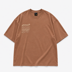 CAMISETA OVERSIZE CAFÉ