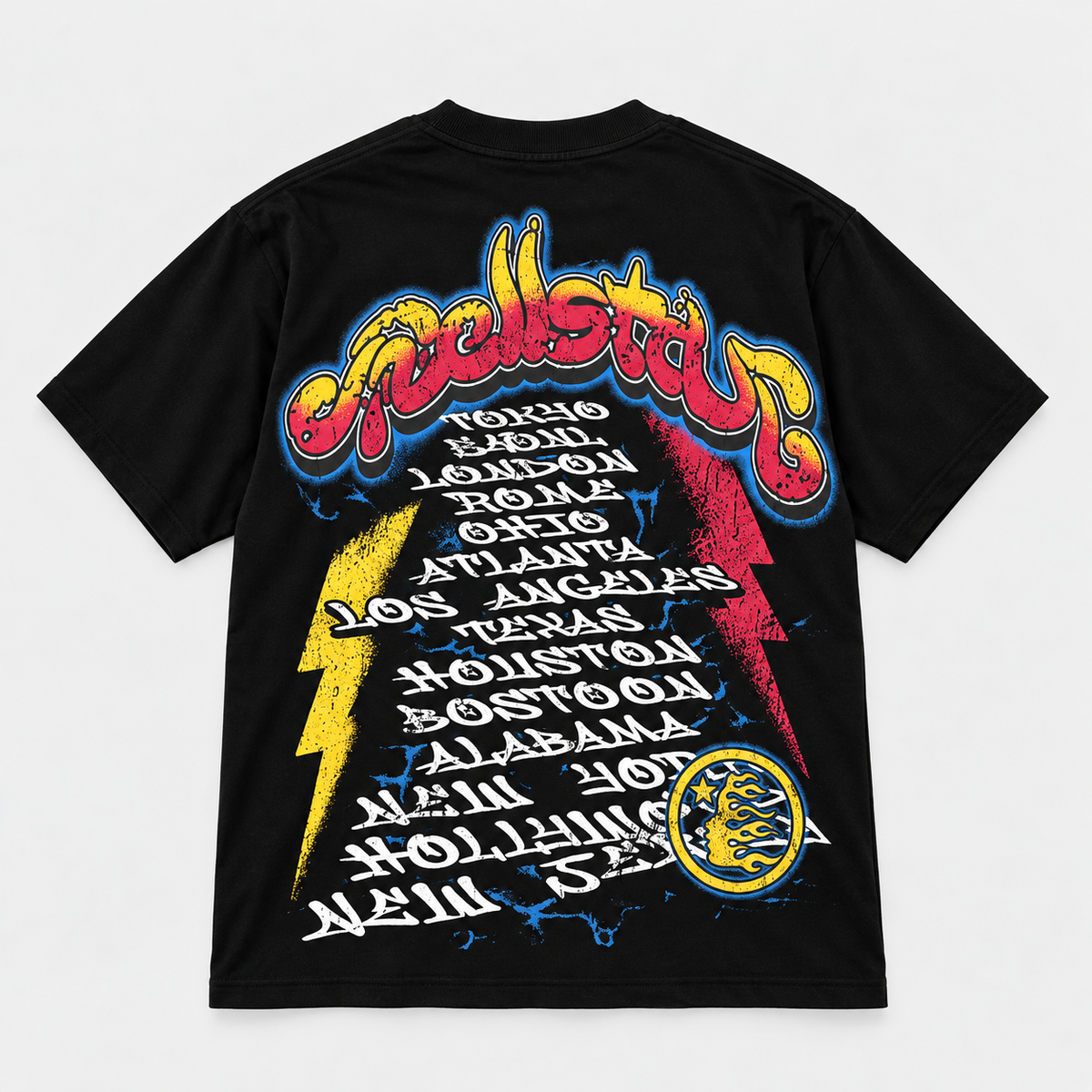 CAMISETA HELLSTAR BITE BLACK