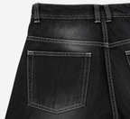 JORTS DENIM CROSS GREY