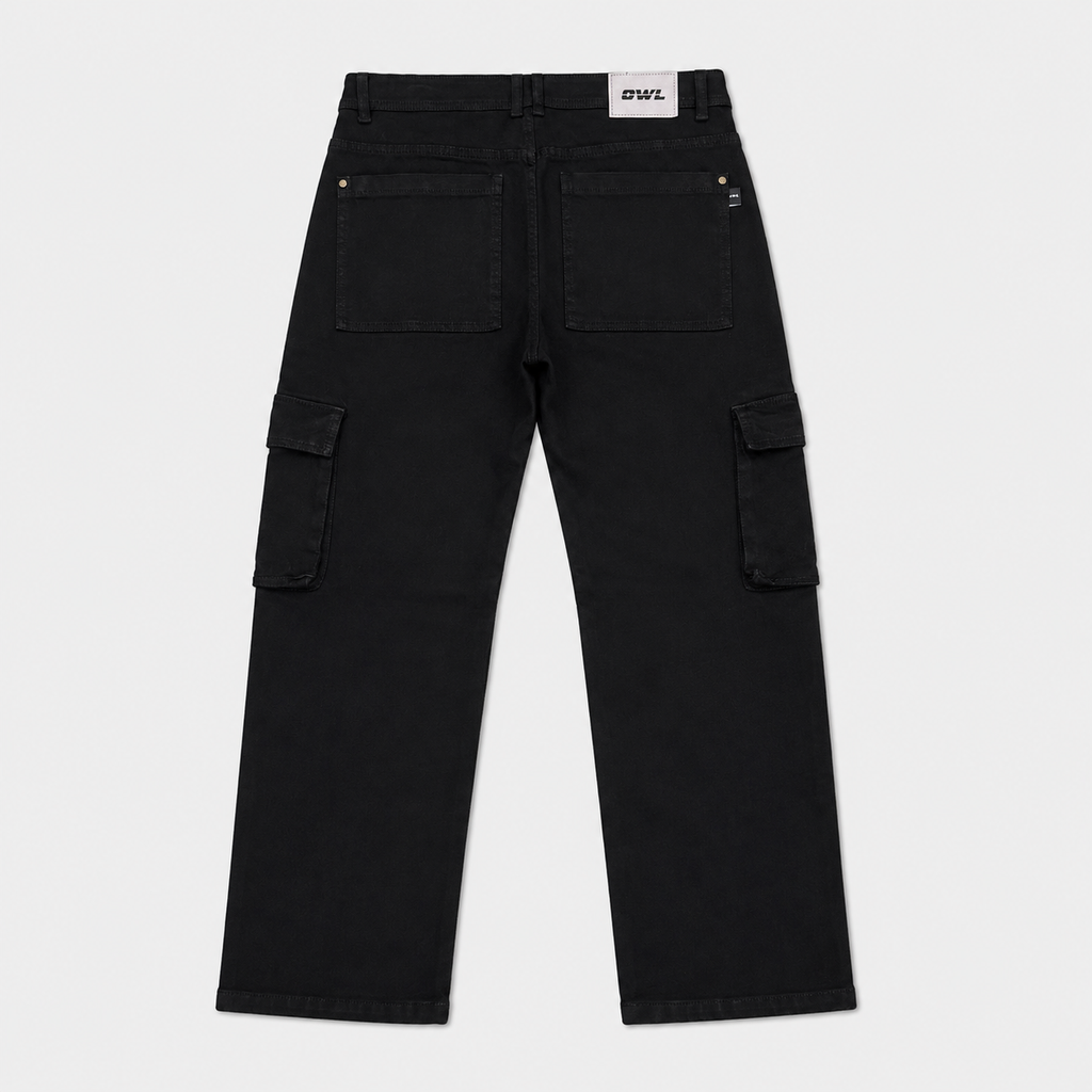 JEANS CARGO-2 BLACK