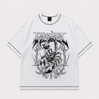 CAMISETA OVERSIZE BLANCO PEDRERÍA