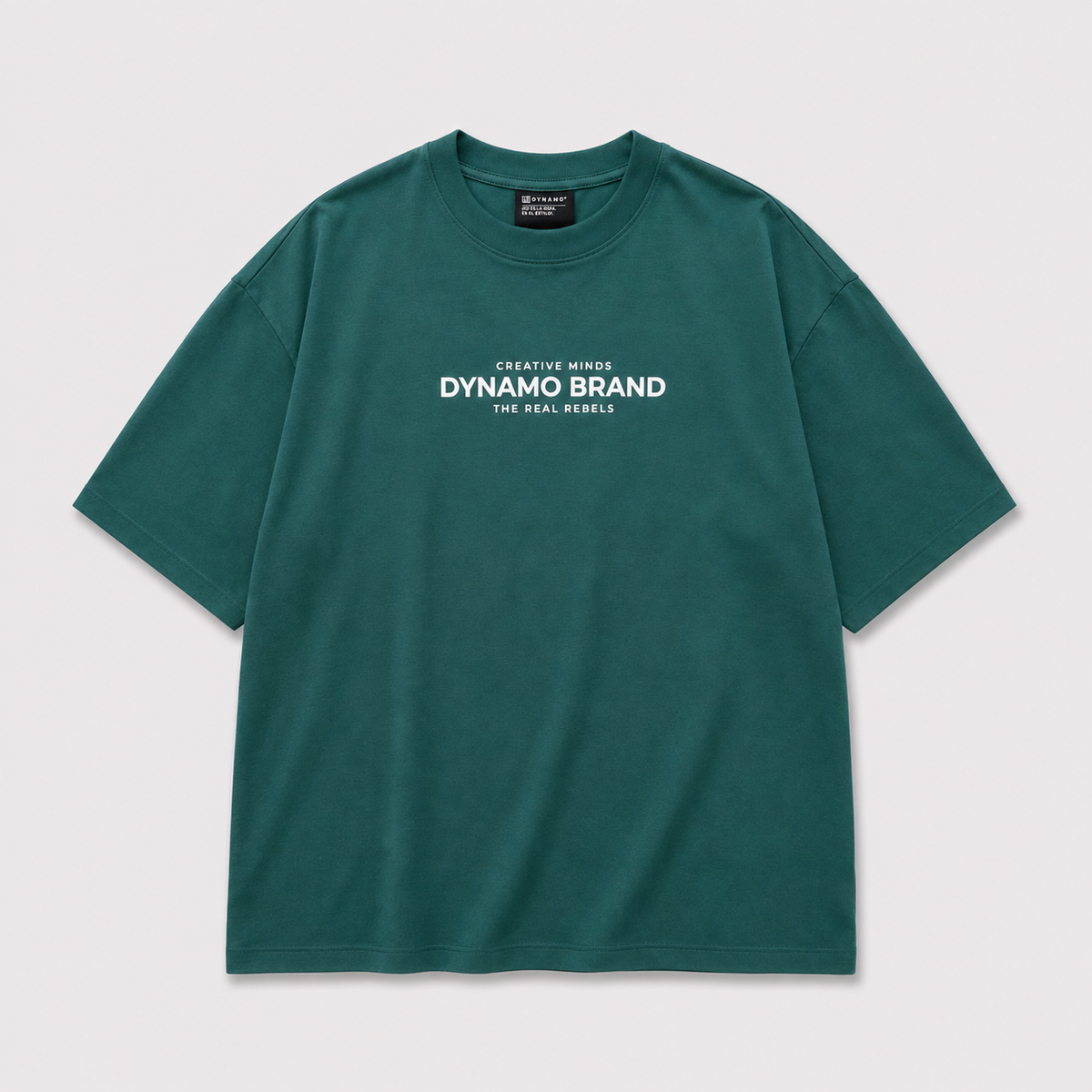 CAMISETA OVERSIZE TURQUESA MIND