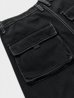 JEANS CARGO BLACK-LINE