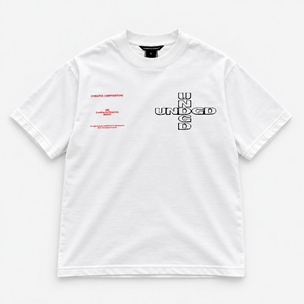 CAMISETA UG-RED CREAM