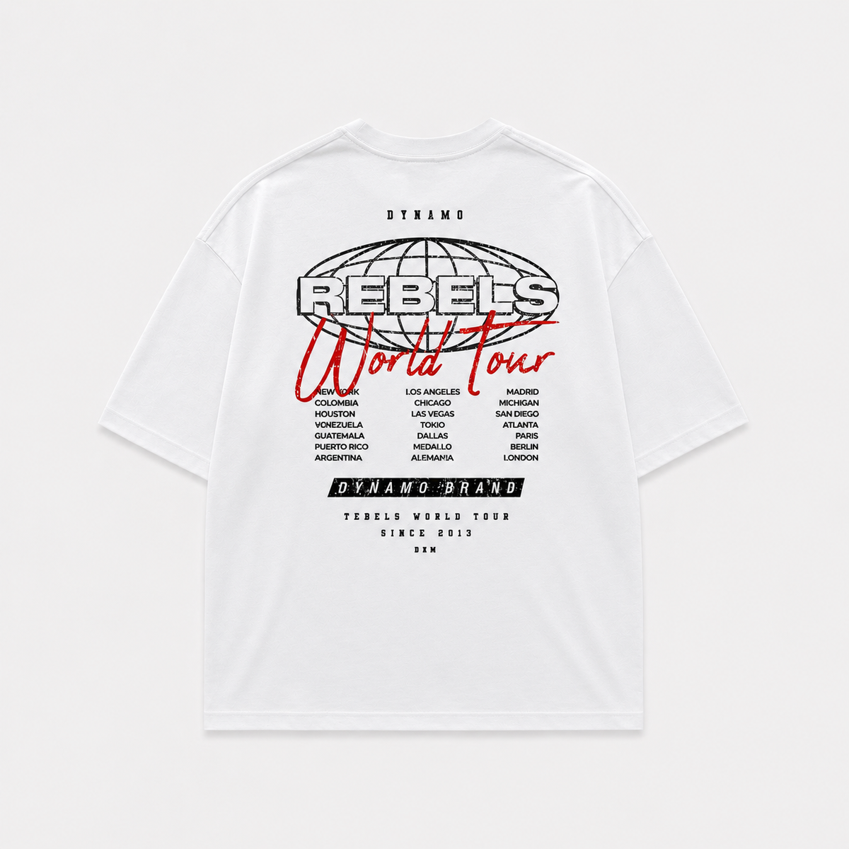 CAMISETA OVERSIZE REBELS