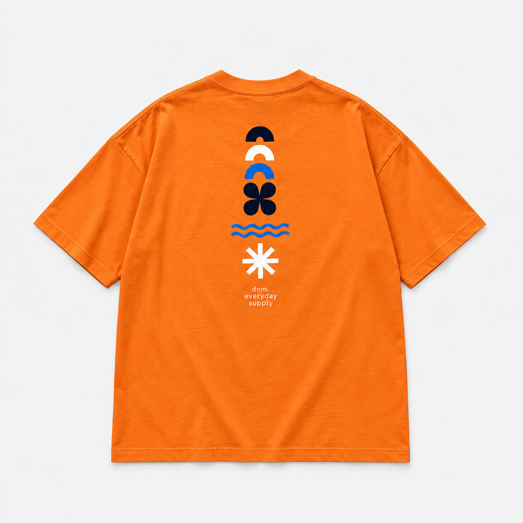 CAMISETA OVERSIZE NARANJA