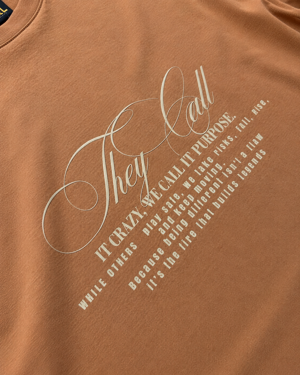 CAMISETA OVERSIZE THEY CALL
