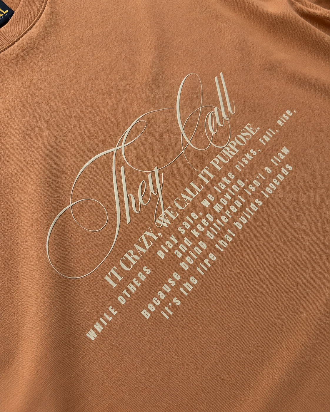 CAMISETA OVERSIZE THEY CALL