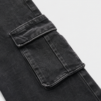 JEANS CARGO-2 GRIS