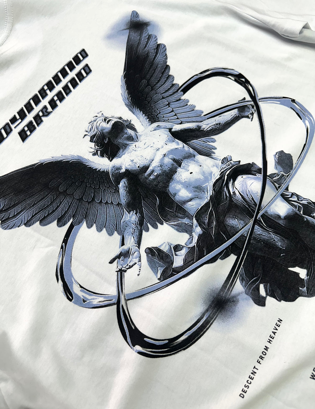 CAMISETA OVERSIZE BLANCO ÁNGEL