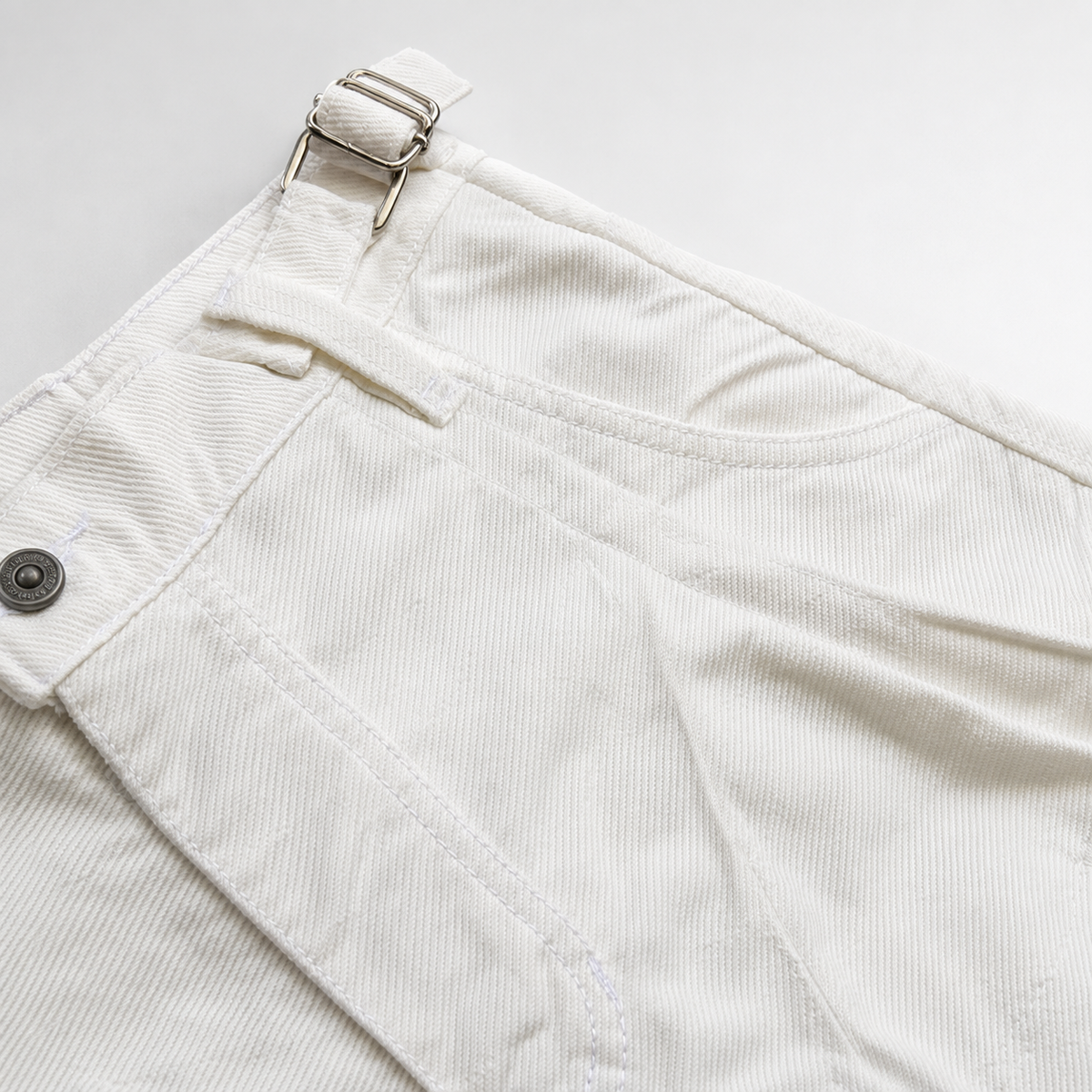 JEANS PANA BLANCO-BELT