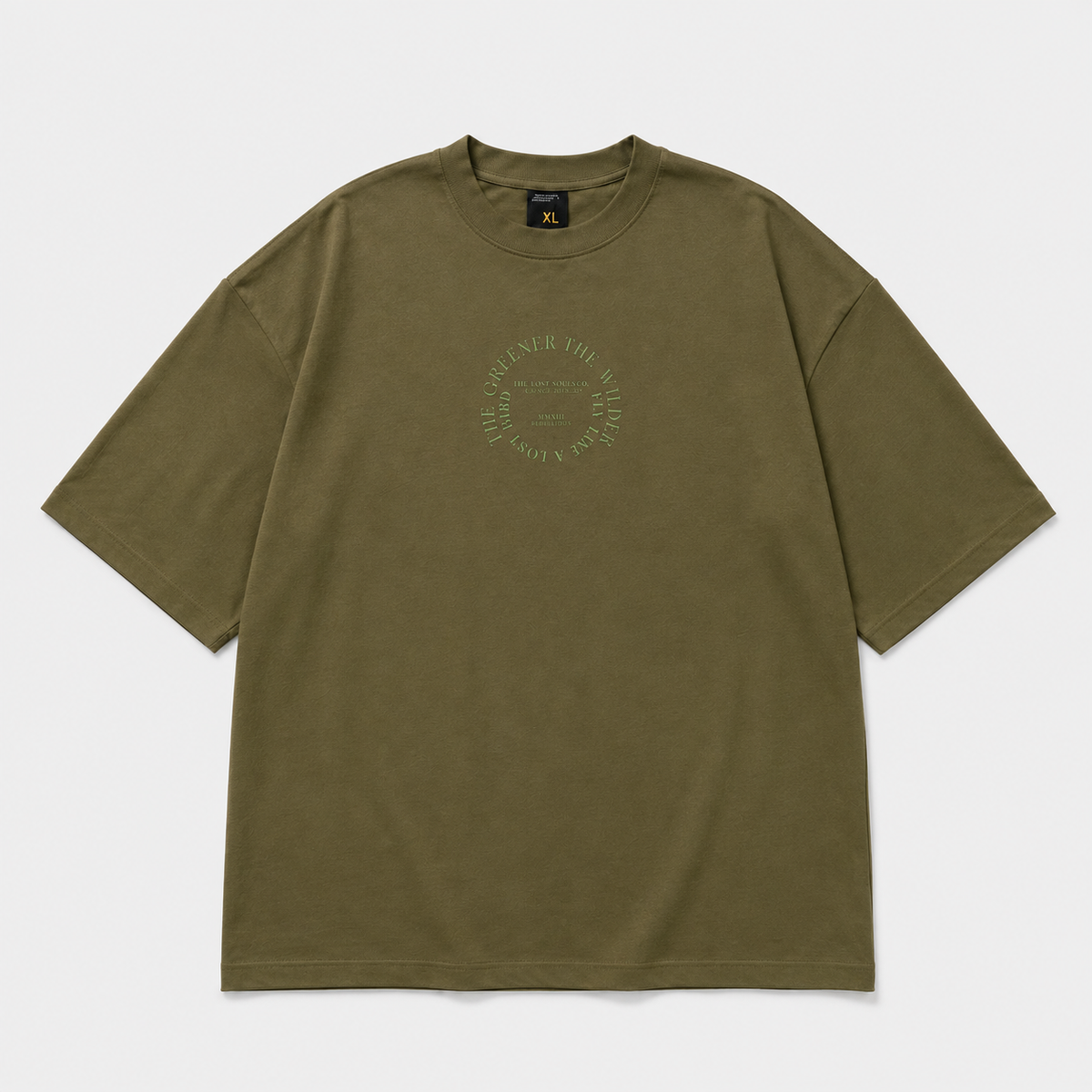 CAMISETA OVERSIZE WEED