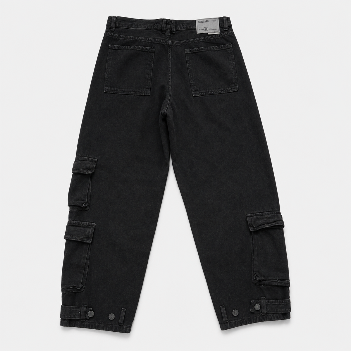 JEANS BAGGY CARGO NEGRO