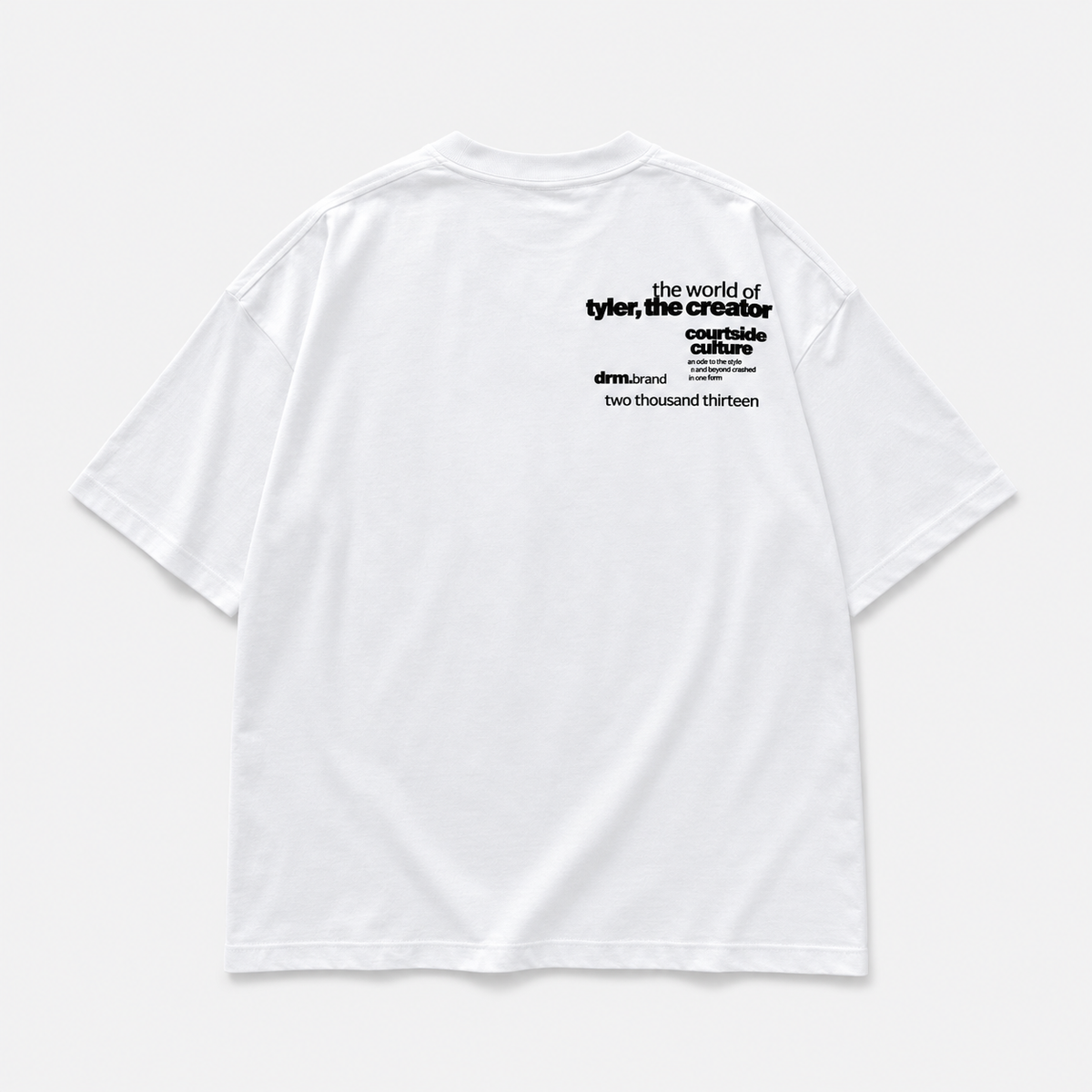 CAMISETA OVERSIZE FRESH WHITE