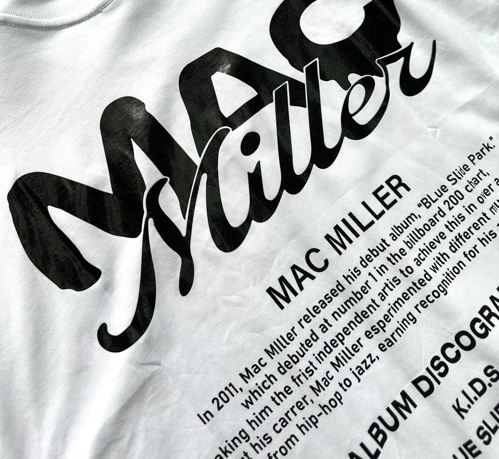 CAMISETA OVERSIZE MAC MILLER