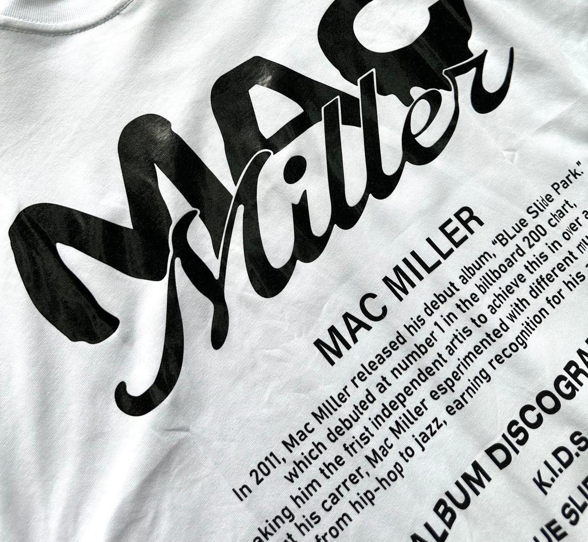 CAMISETA OVERSIZE MAC MILLER