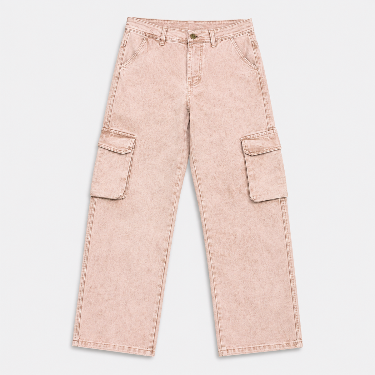 JEANS CARGO-2 CORAL