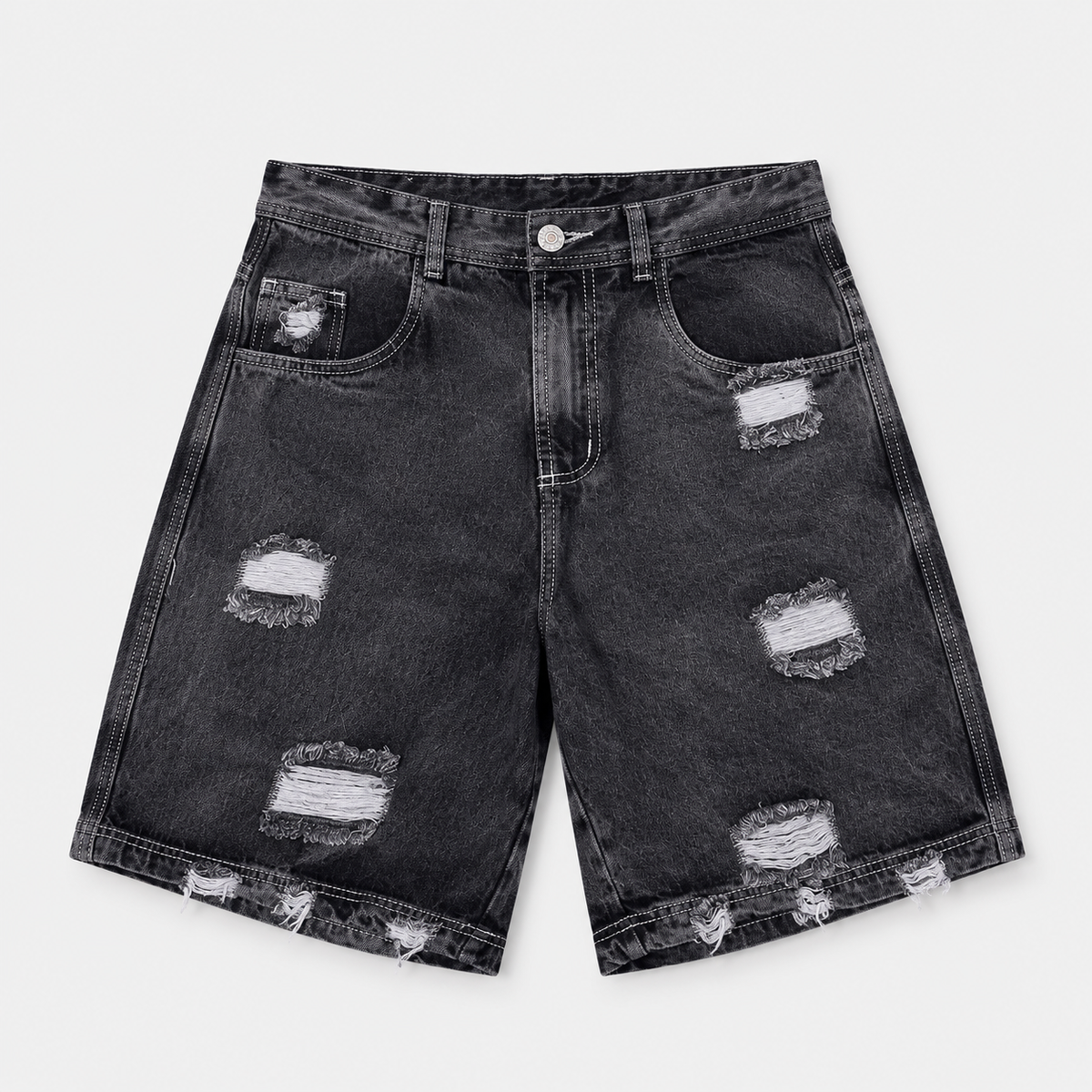JORTS DENIM GREY DRSD