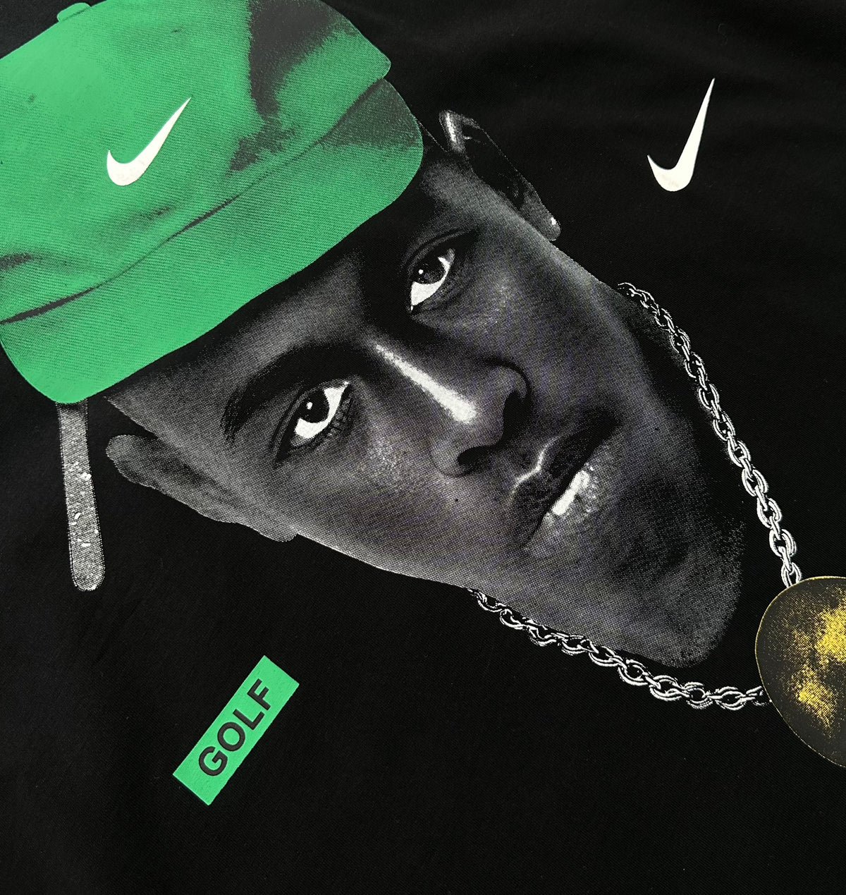 CAMISETA NIKE GOLF NEGRO