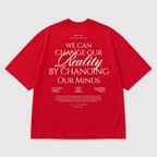 CAMISETA OVERSIZE RED REALITY