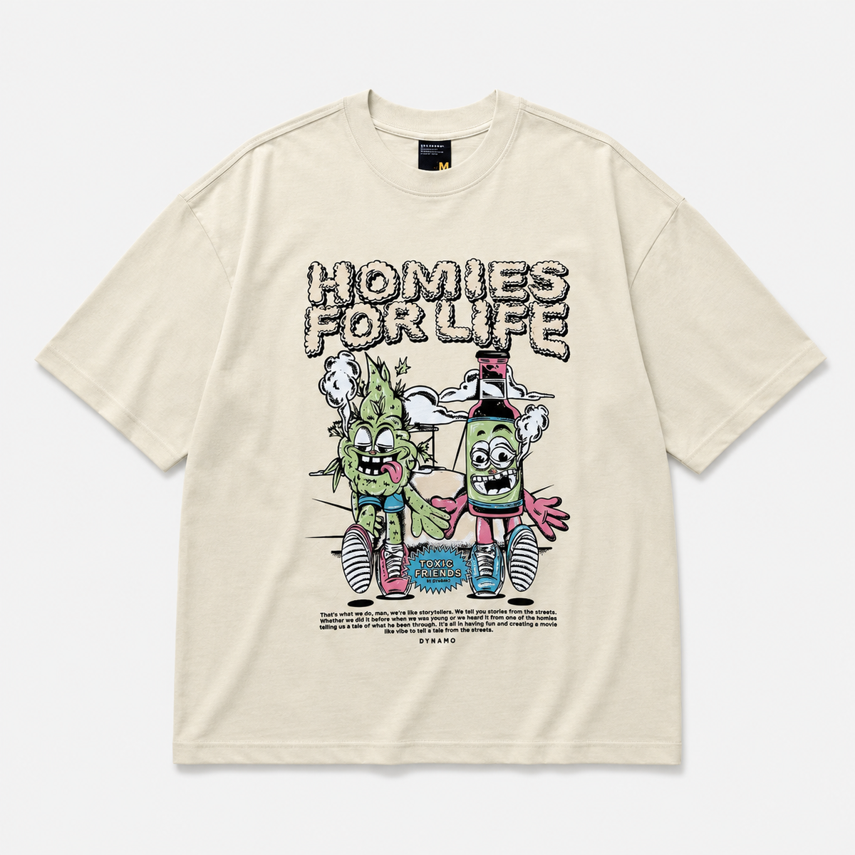 CAMISETA OVERSIZE HOMIES