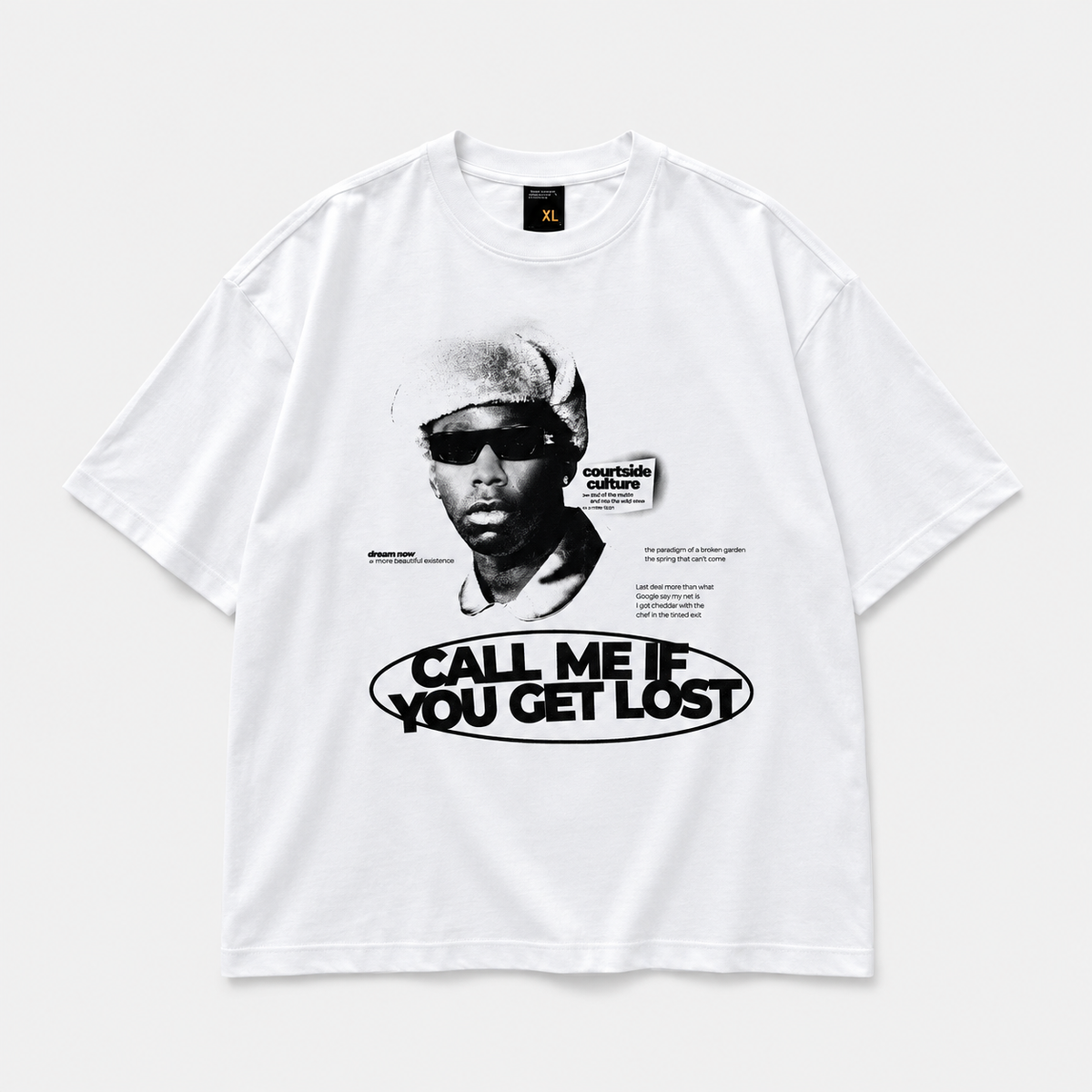 CAMISETA OVERSIZE FRESH WHITE