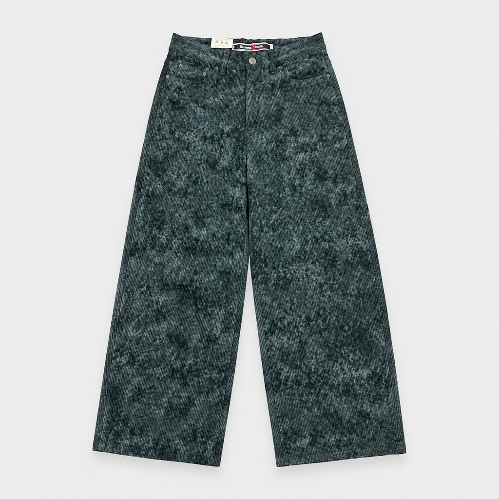 JEANS PANA-VERDE WASHED