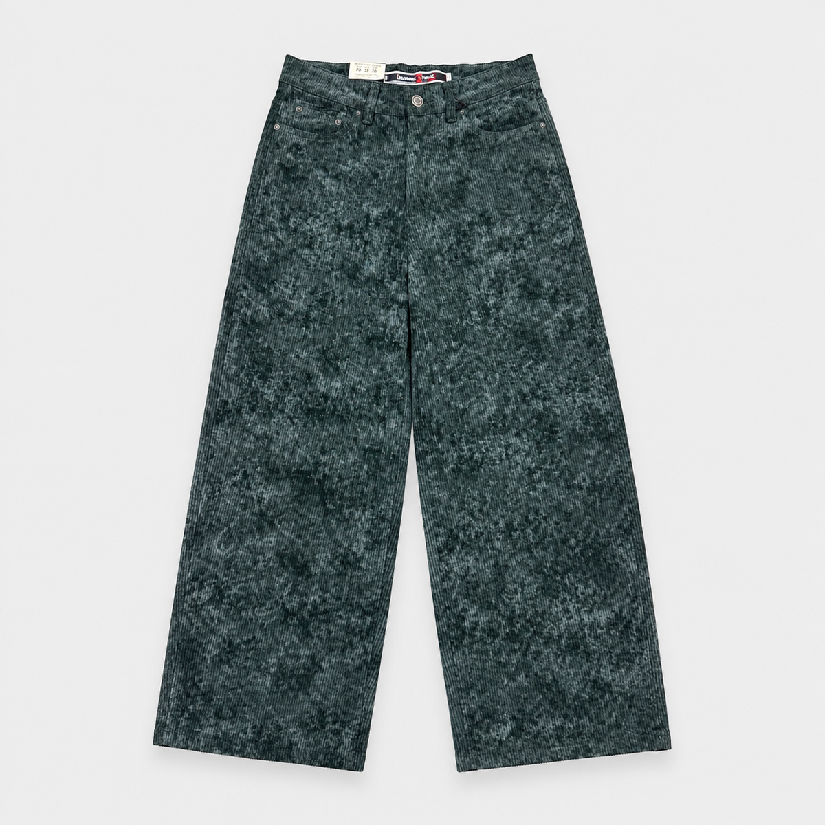JEANS PANA-VERDE WASHED