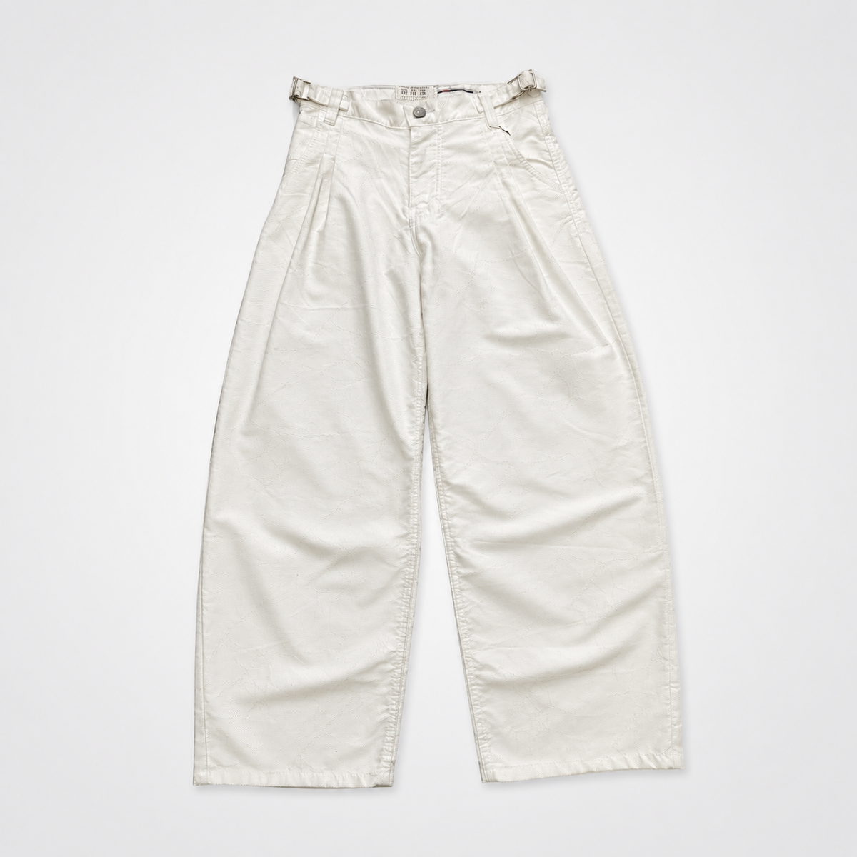 JEANS PANA BLANCO-BELT