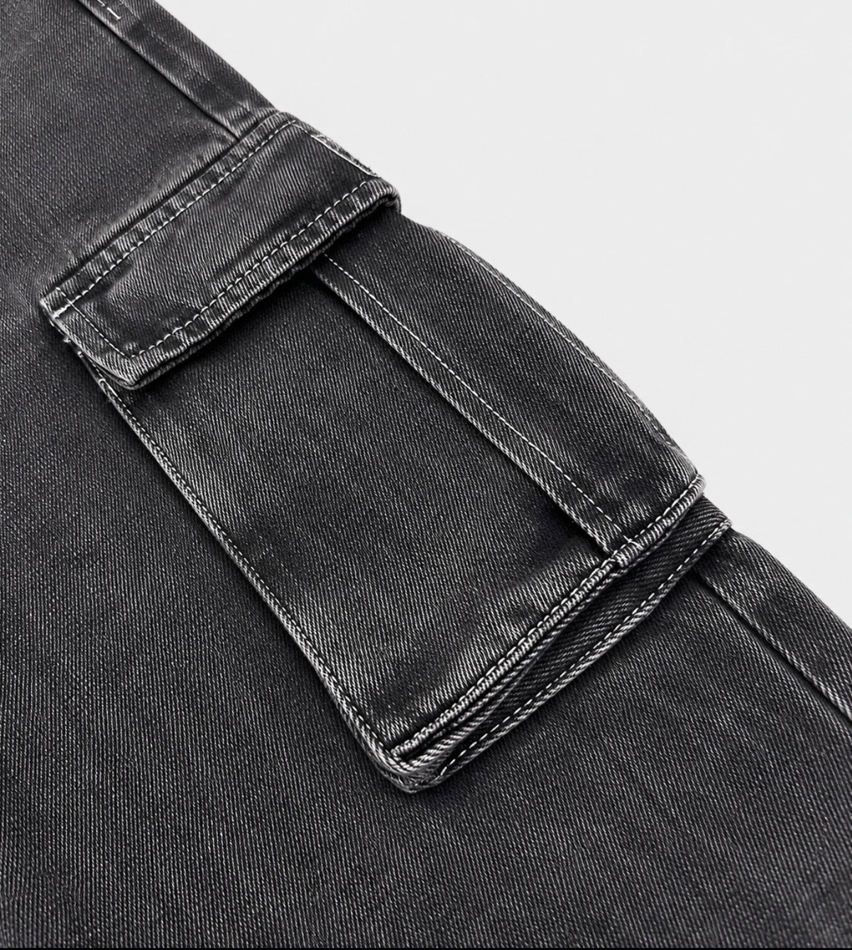 JEANS LOOSE FIT GRIS